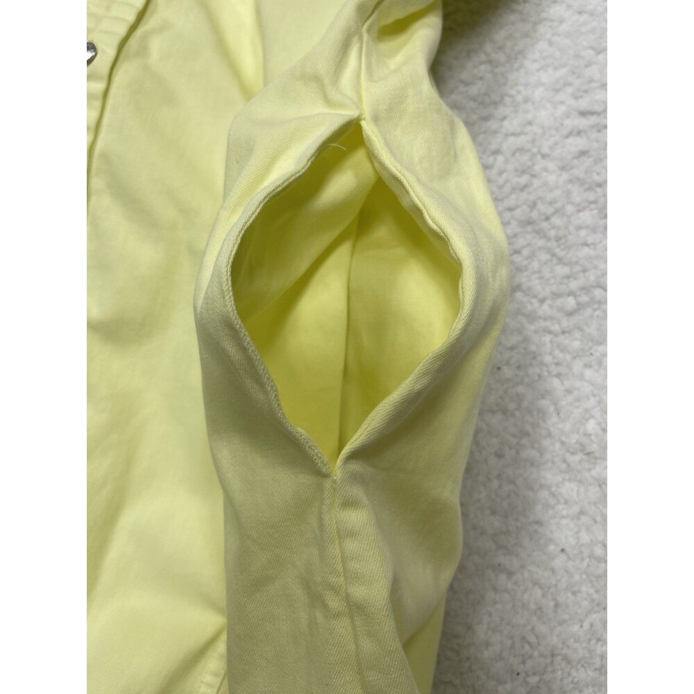 Free People Maxi Dress Women Yellow Just Jill Cotton  Vacay Boho Retro Large New - Picture 7 of 12